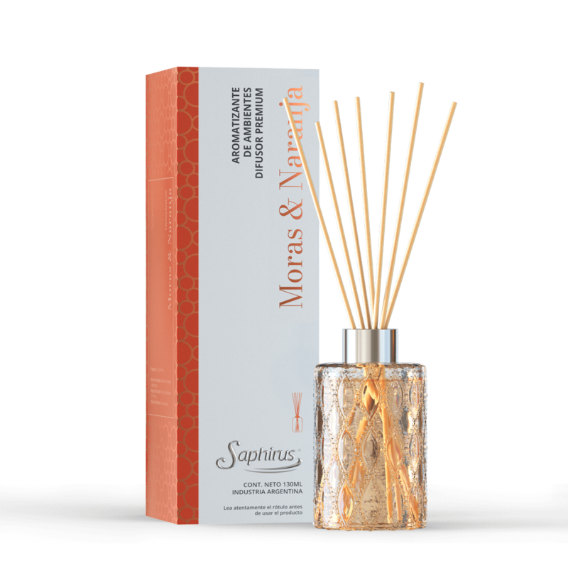 Difusor Premium Moras y Naranja