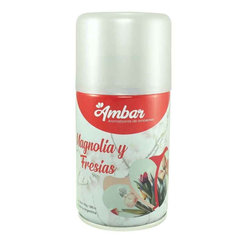 Aerosol Ambar  Magnolia y Fresias