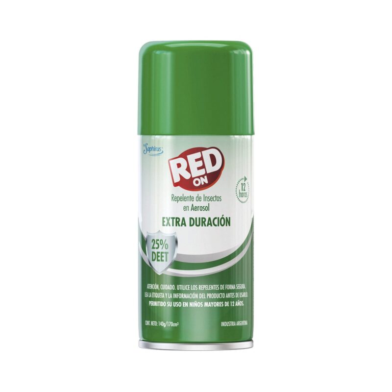 SAPHIRUS REPELENTE RED ON FAMILY AEROSOL X 170 GRS